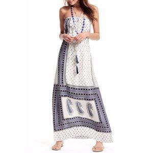 Caparica Paisley-Print Maxi Dress